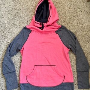 Champion Pink and Gray Cowl Neck Sweater